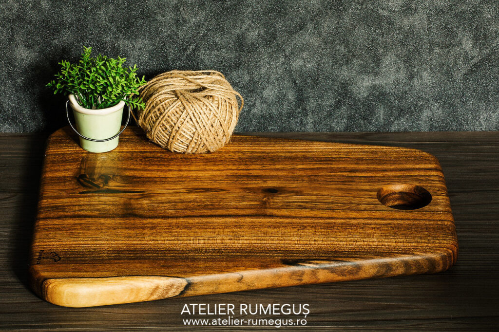 SET lemn masiv nuc pentru friptură - Atelier Rumegus