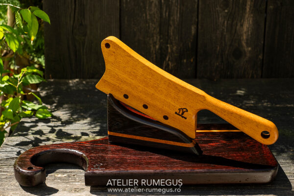 Cutit tocat vinete tocator lemn masiv