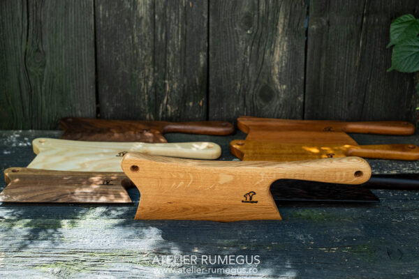 Cutit tocat vinete tocator lemn masiv