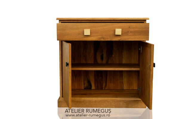 Dulapior lemn masiv stejar design minimalist